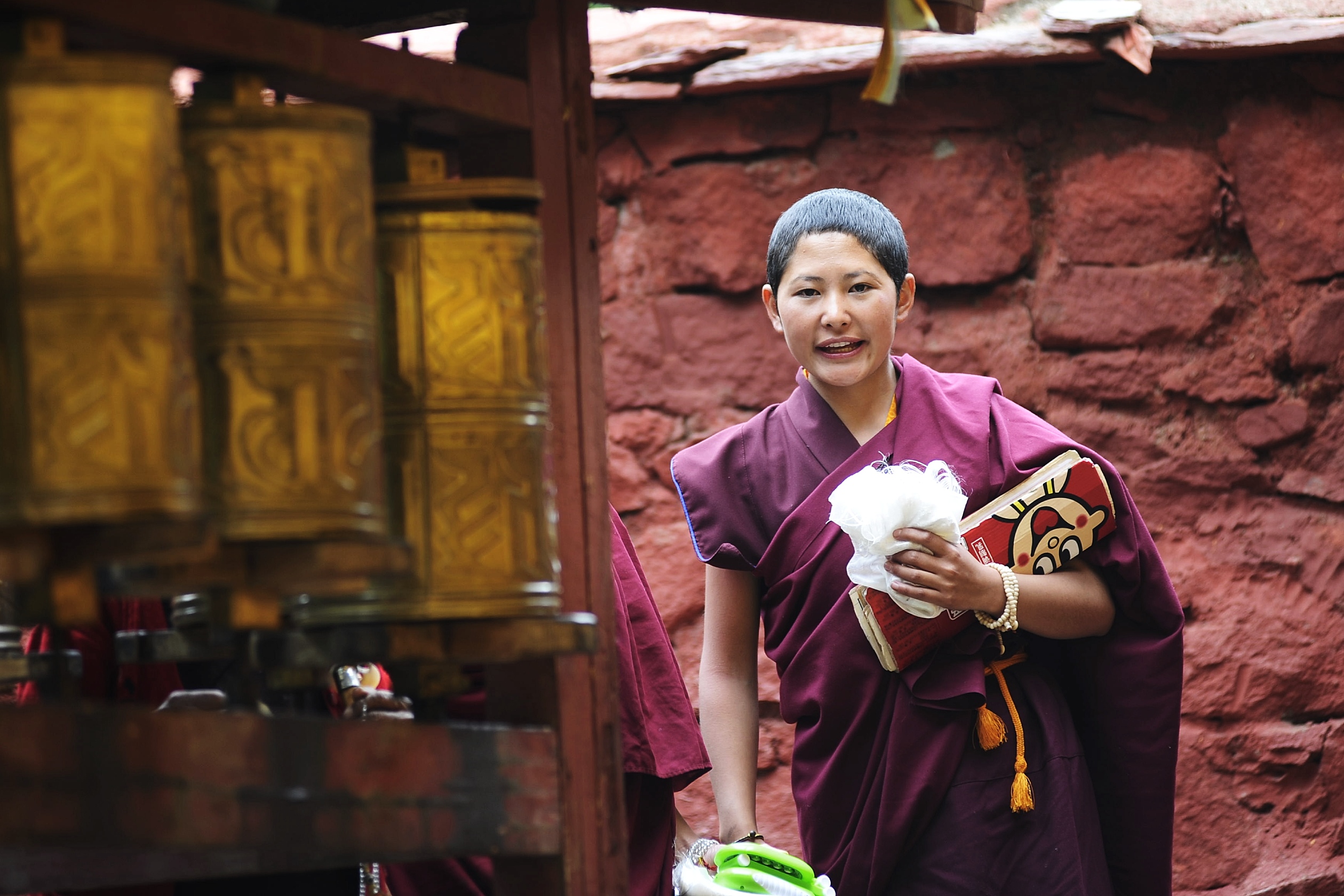 《藏香、酥油、喇嘛庙》DAY4  青朴的微笑