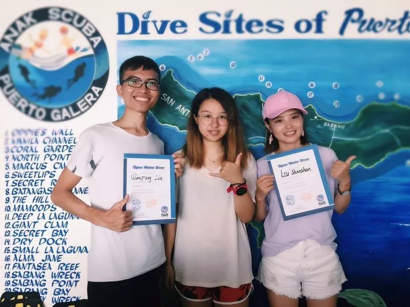 游记：菲律宾pg岛，考ow潜水证