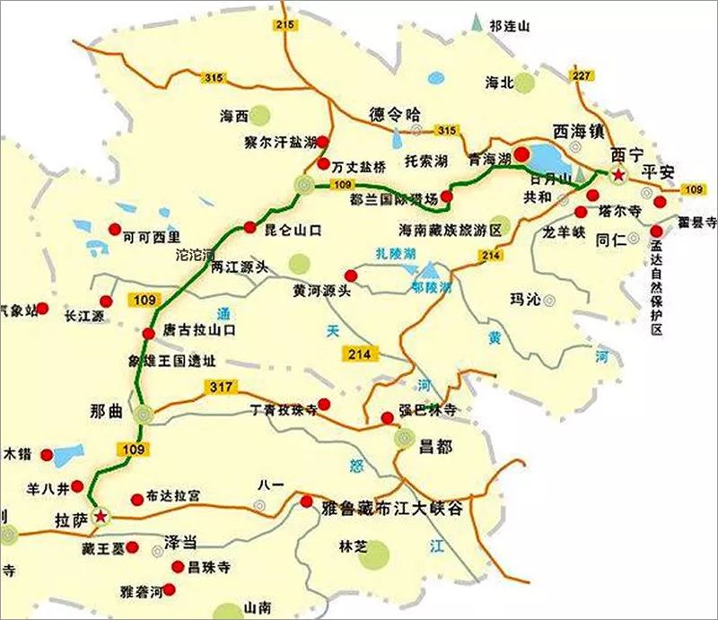西藏青海青藏线自驾骑行旅游攻略:一篇讲透青藏线