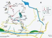 天柱山风景区旅游攻略 之 主峰区游览图