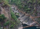 壶关太行大峡谷黑龙潭景区旅游攻略 之 铁索桥
