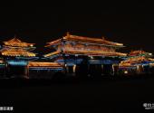 洛阳市中国国花园景区旅游攻略 之 景区夜景