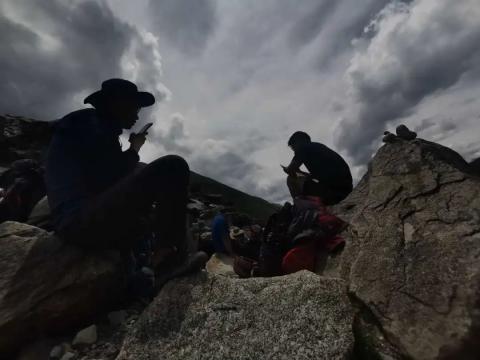 我们的登山感言 我们的登山感言