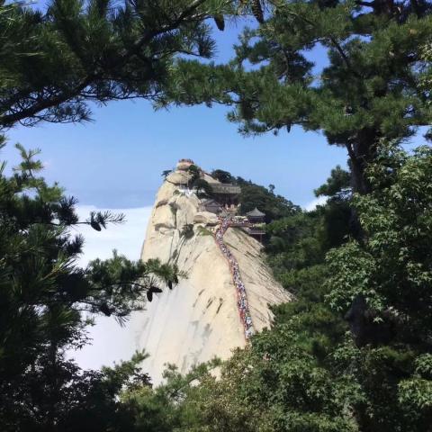 八月,在人潮拥挤的西安 八月,在人潮拥挤的西安