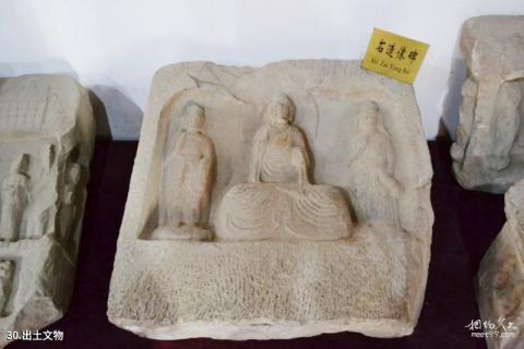 西安青龙寺旅游攻略 之 出土文物