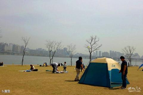 首尔汉江公园旅游攻略 之 露营