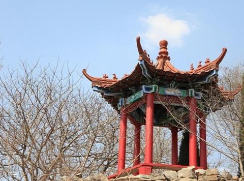 沂水地下萤光湖旅游攻略 之 亭子