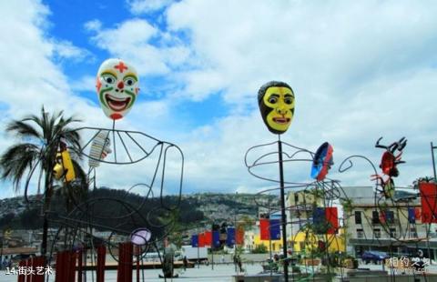 厄瓜多尔基多市旅游攻略 之 街头艺术