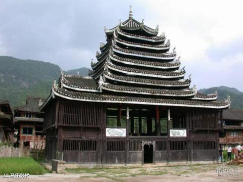 万佛山侗寨风景名胜区旅游攻略 之 马田鼓楼