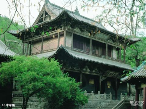 山西晋祠旅游攻略 之 水母楼