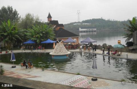 德阳香山鹭岛旅游景区旅游攻略 之 游泳池