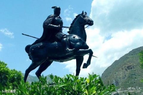 甘肃白水江国家级自然保护区旅游攻略 之 邓艾雕塑