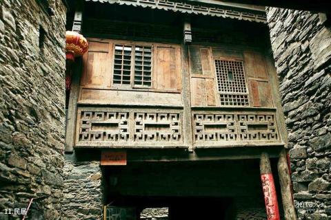 理县桃坪羌寨－甘堡藏寨旅游区旅游攻略 之 民居