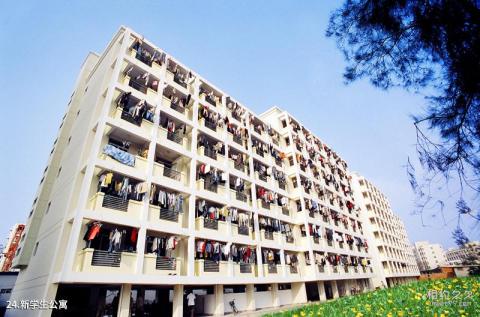 福州大学校园风光 之 新学生公寓