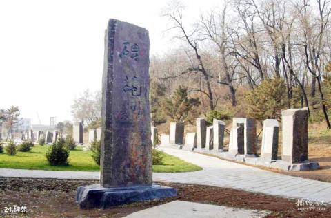 抚顺平顶山惨案纪念馆旅游攻略 之 碑苑