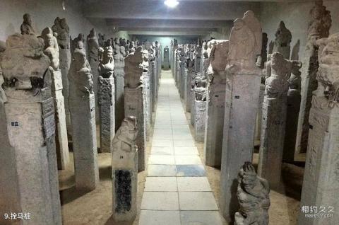 西安关中民俗艺术博物院旅游攻略 之 拴马桩 西安关中民俗艺术博物院旅游攻略 之 拴马桩