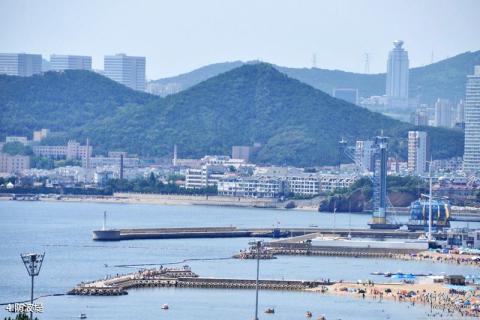 大连星海湾海水浴场旅游攻略 之 防波堤