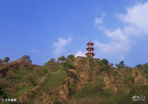 阿拉善盟福因寺（北寺）旅游区旅游攻略 之 北寺佛塔
