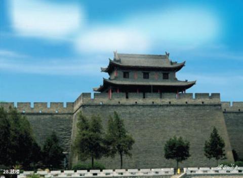西安古城墙旅游攻略 之 敌楼
