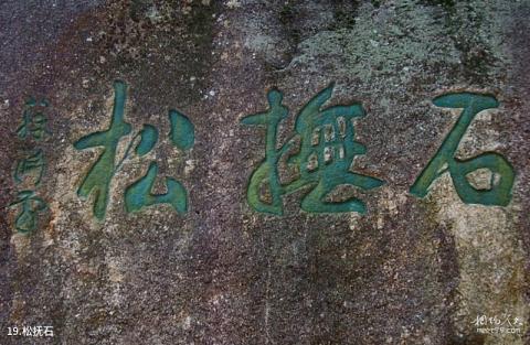 丽水太鹤山旅游攻略 之 松抚石
