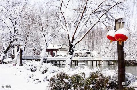 合肥包公园旅游攻略 之 雪景