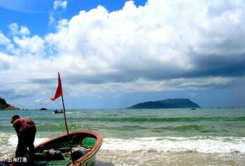 海南万宁大洲岛旅游攻略 之 出海打渔