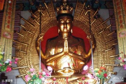 岳阳南湖圣安寺景区旅游攻略 之 观音像