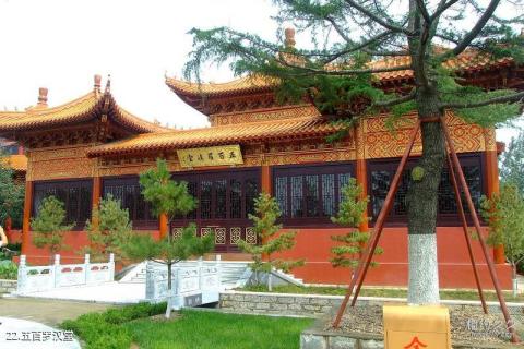 潍坊金泉寺旅游攻略 之 五百罗汉堂