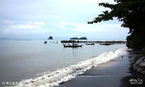马来西亚兰卡威群岛旅游攻略 之 黑沙海滩 马来西亚兰卡威群岛旅游攻略 之 黑沙海滩