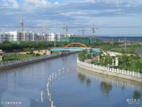 克拉玛依河旅游攻略 之 河两岸景观带