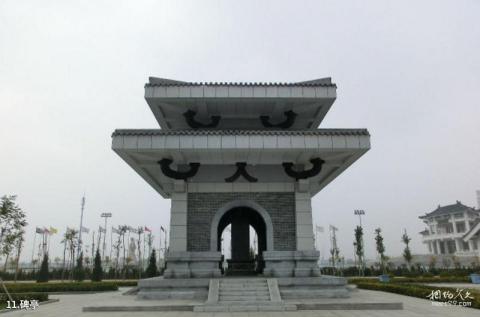 天津精武门中华武林园旅游攻略 之 碑亭