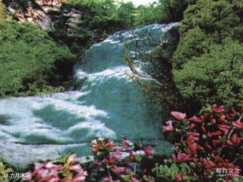 平山驼梁山风景区旅游攻略 之 六月冰瀑 平山驼梁山风景区旅游攻略 之 六月冰瀑