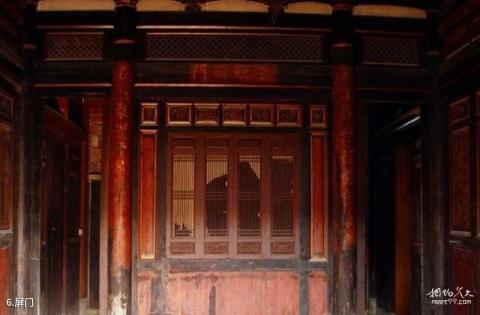 泉州蔡氏古民居建筑群旅游攻略 之 屏门