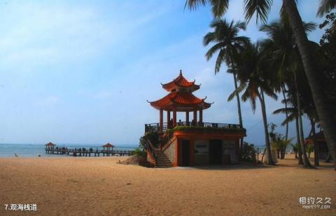东郊椰林风景区旅游攻略 之 观海栈道
