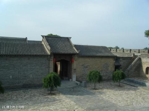 惠民魏氏庄园旅游攻略 之 墙上的上马栓