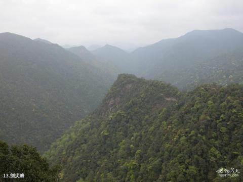 江西三百山风景名胜区旅游攻略 之 剑尖峰