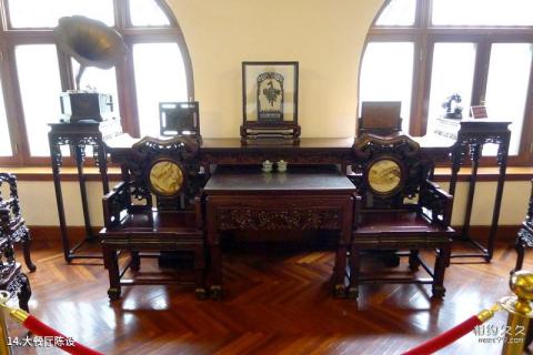 天津静园旅游攻略 之 大餐厅陈设