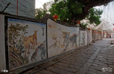 潮安龙湖寨旅游攻略 之 壁画