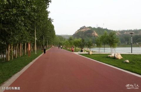 三门峡黄河公园旅游攻略 之 自行车赛道