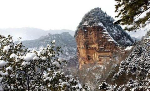 麦积山风景区旅游攻略 之 三扇崖 麦积山风景区旅游攻略 之 三扇崖