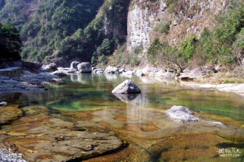 浙江宁海浙东大峡谷旅游攻略 之 七色潭