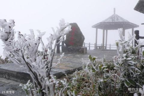 广西大明山国家级自然保护区旅游攻略 之 观雪亭