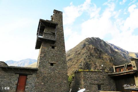 理县桃坪羌寨－甘堡藏寨旅游区旅游攻略 之 老寨