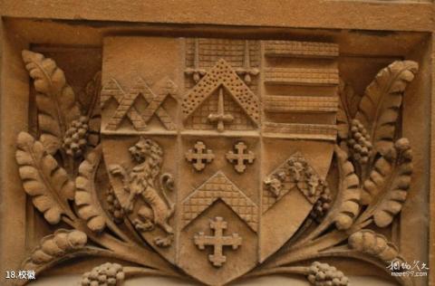 英国牛津大学校园风光 之 校徽