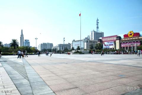 南昌八一广场旅游攻略 之 升旗台