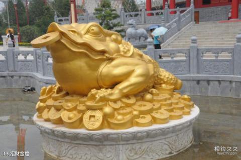 西安楼观台风景名胜区旅游攻略 之 招财金蟾