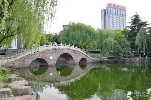 宁波月湖公园旅游攻略 之 拱形桥