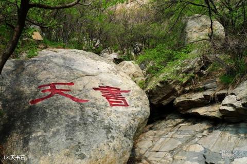 招远罗山国家森林公园旅游攻略 之 天书石