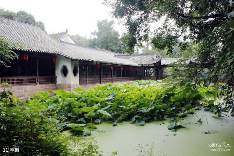 眉山三苏祠旅游攻略 之 亭榭