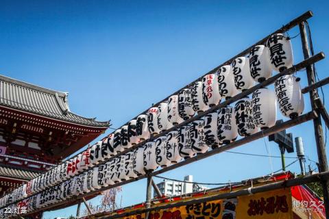 东京浅草寺旅游攻略 之 灯笼